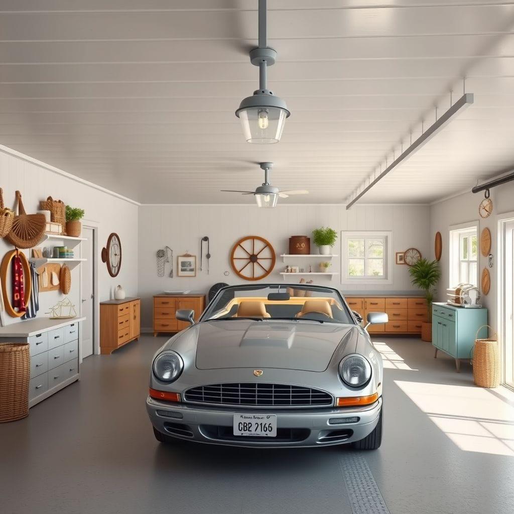 Coastal garage - AI Generated