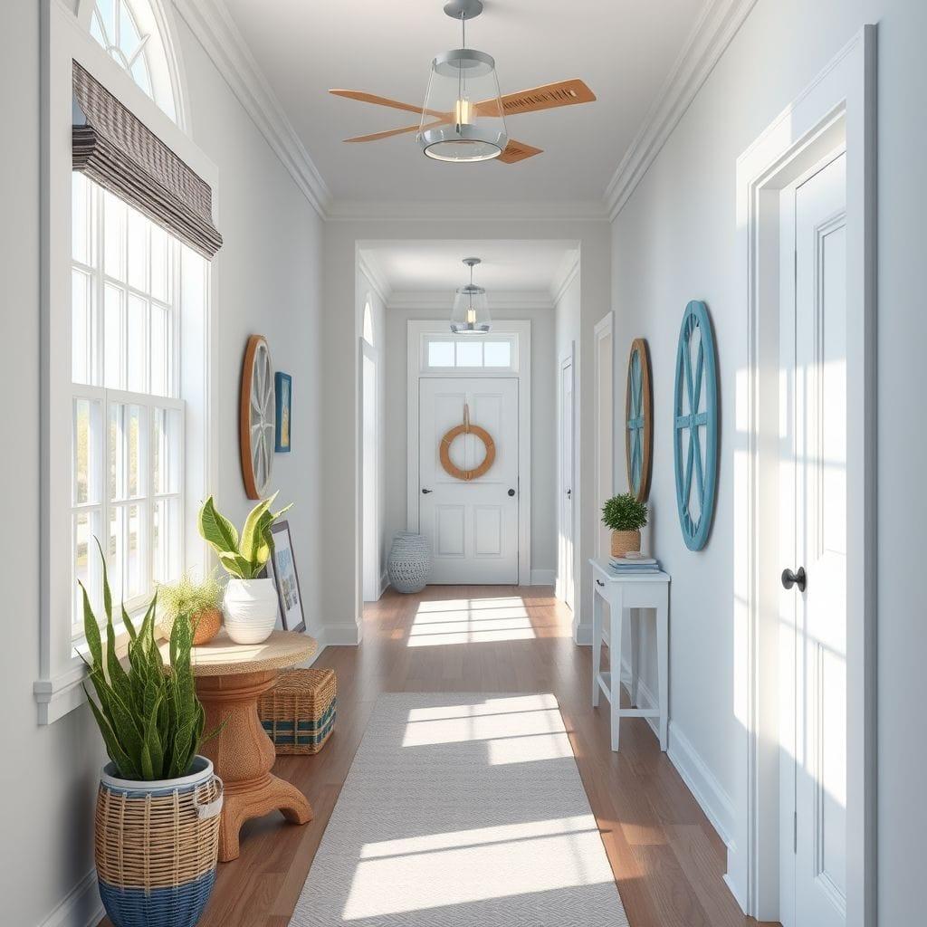 Coastal hallway - AI Generated
