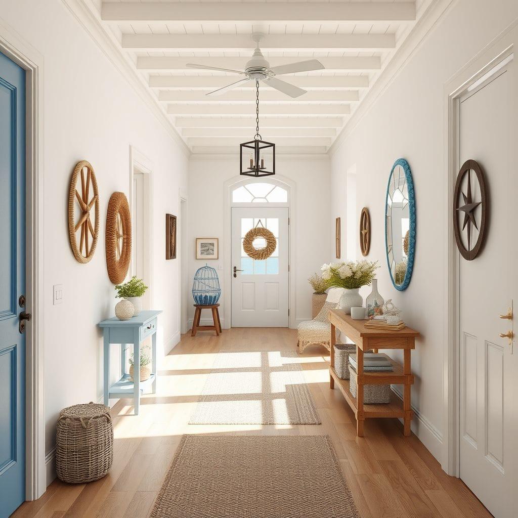 Coastal hallway - AI Generated