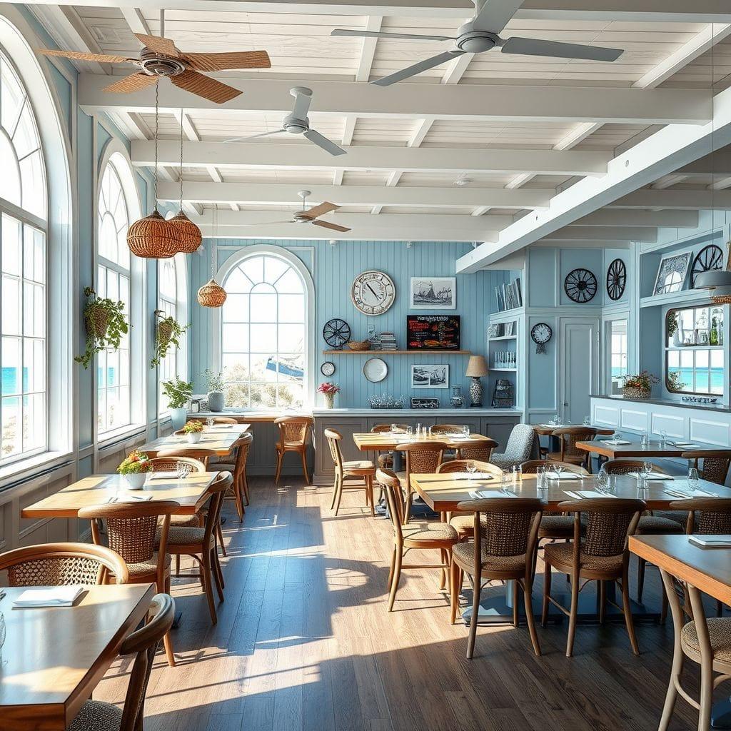 Coastal restaurant - AI Generated