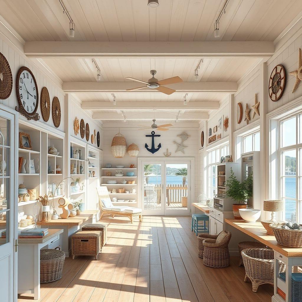 Coastal store - AI Generated
