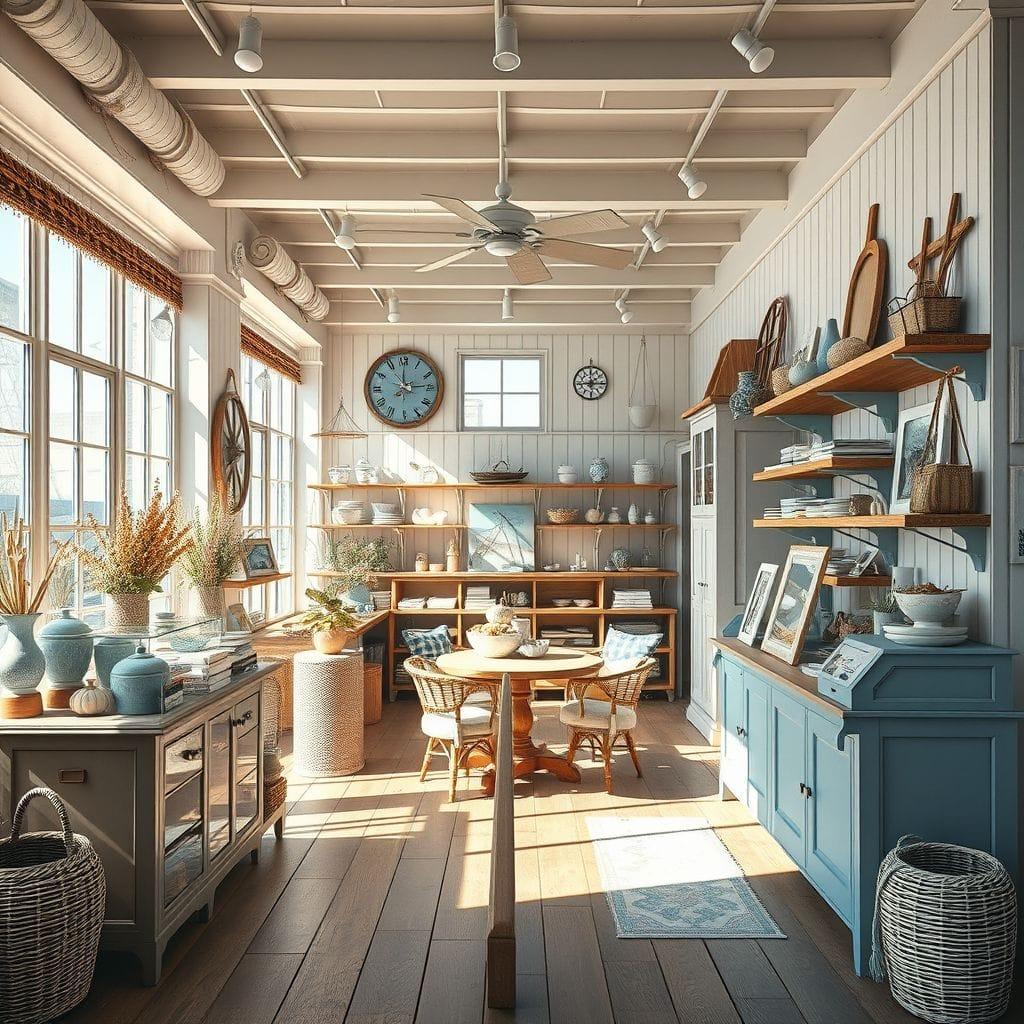 Coastal store - AI Generated