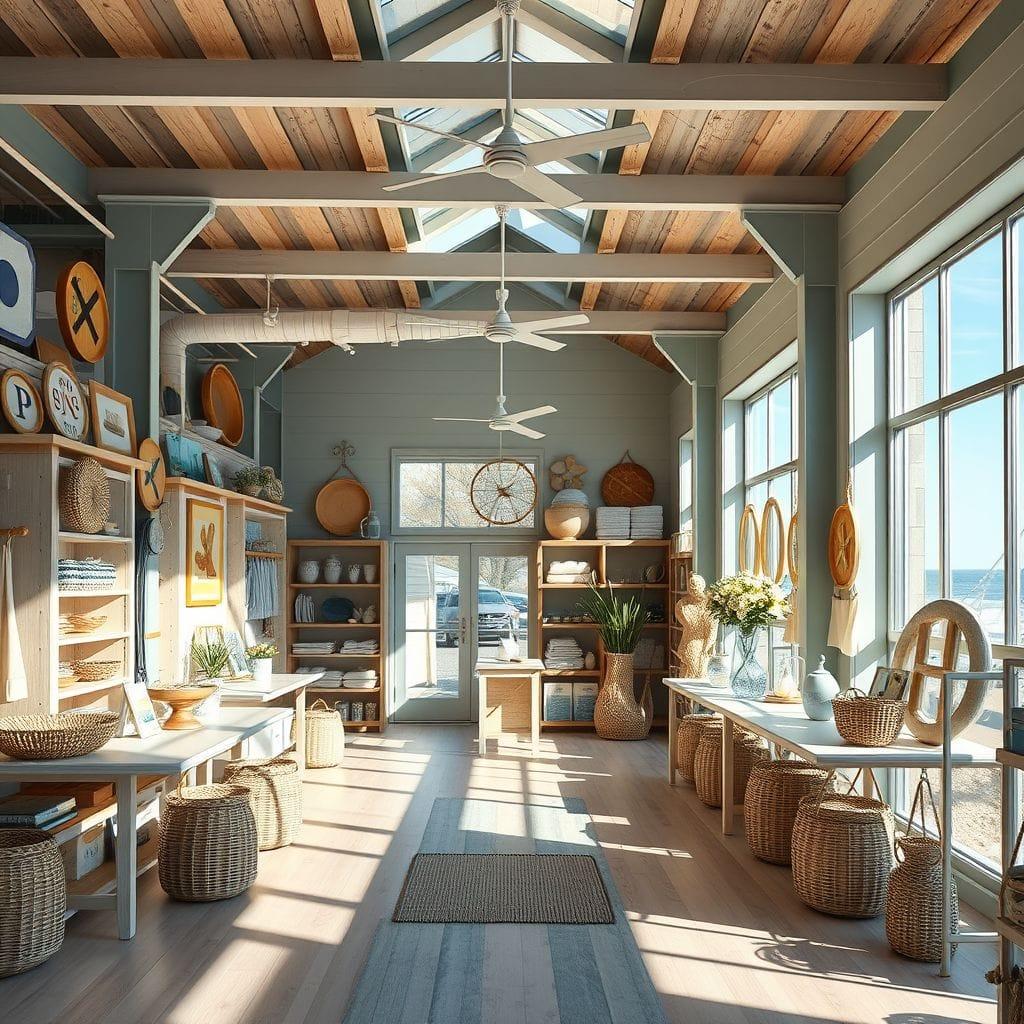 Coastal store - AI Generated