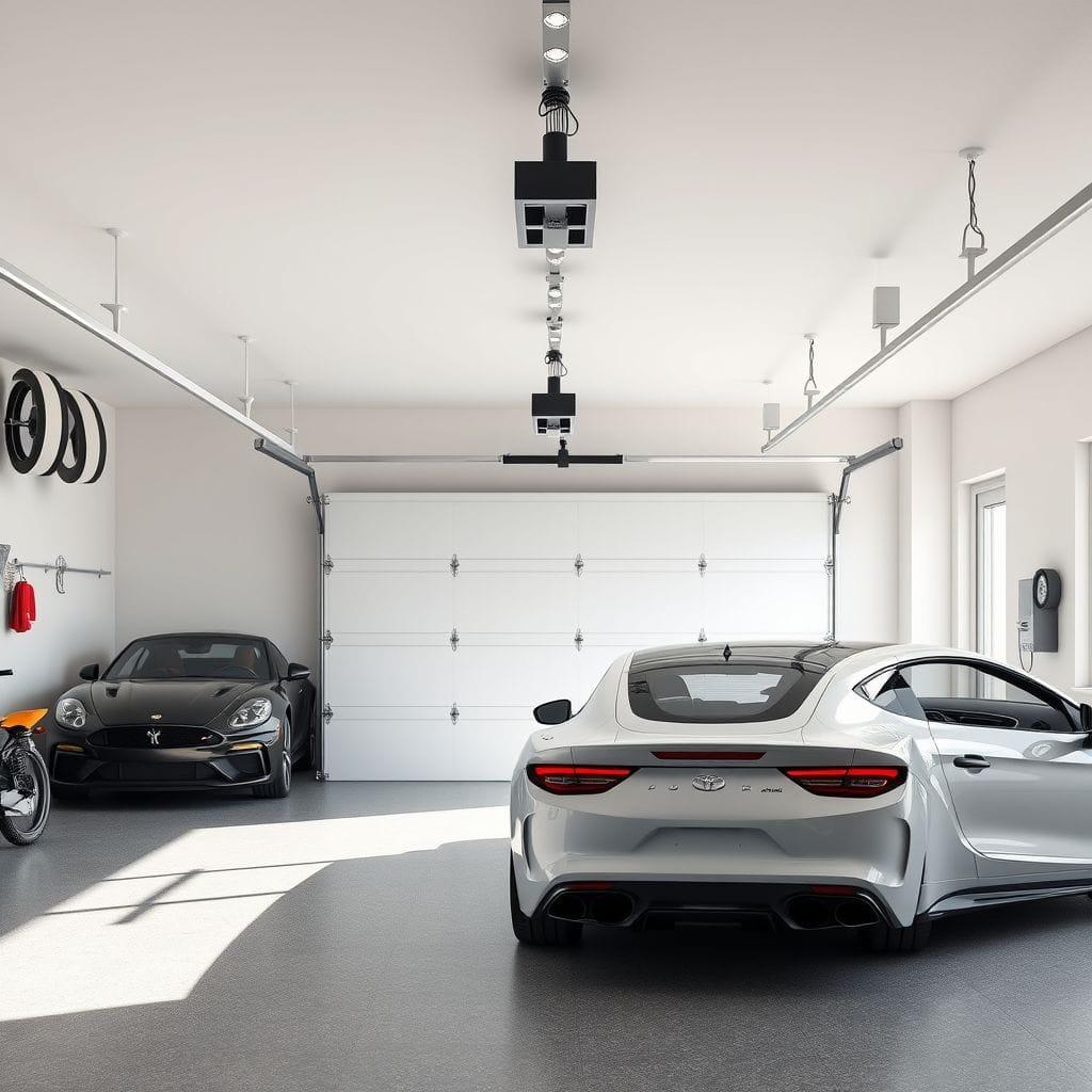 Contemporary garage - AI Generated