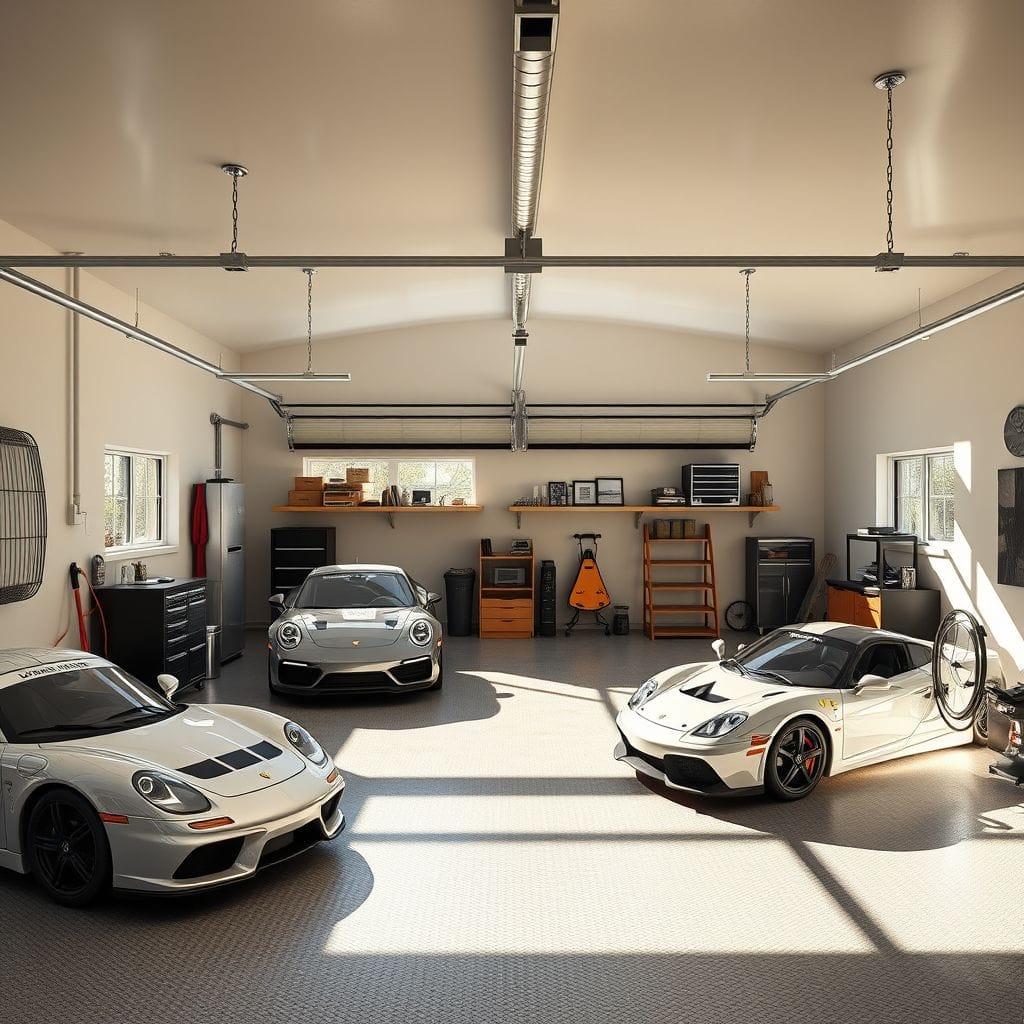 Contemporary garage - AI Generated
