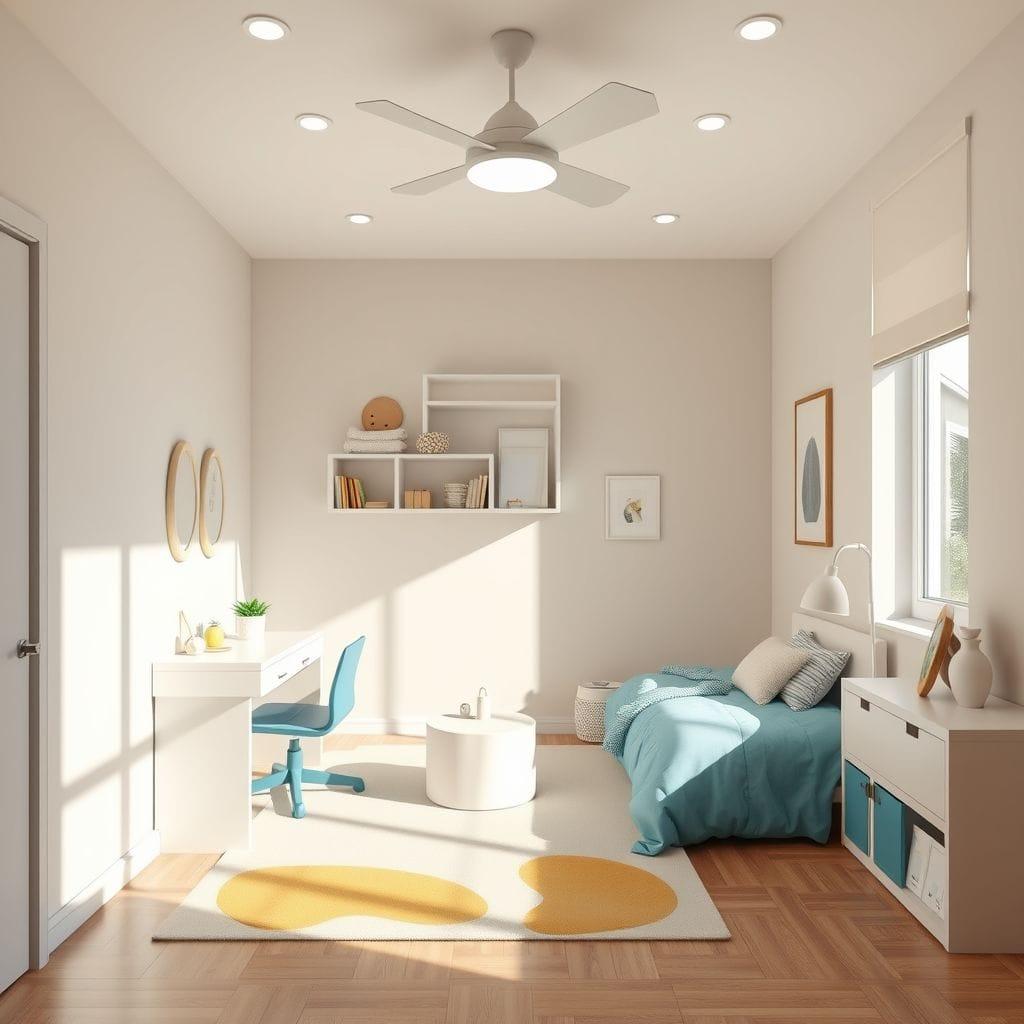 Contemporary kids room - AI Generated