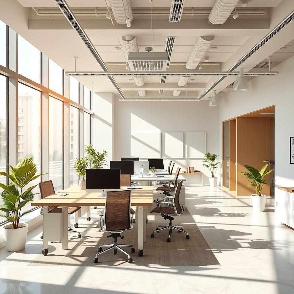 Contemporary office - AI Generated