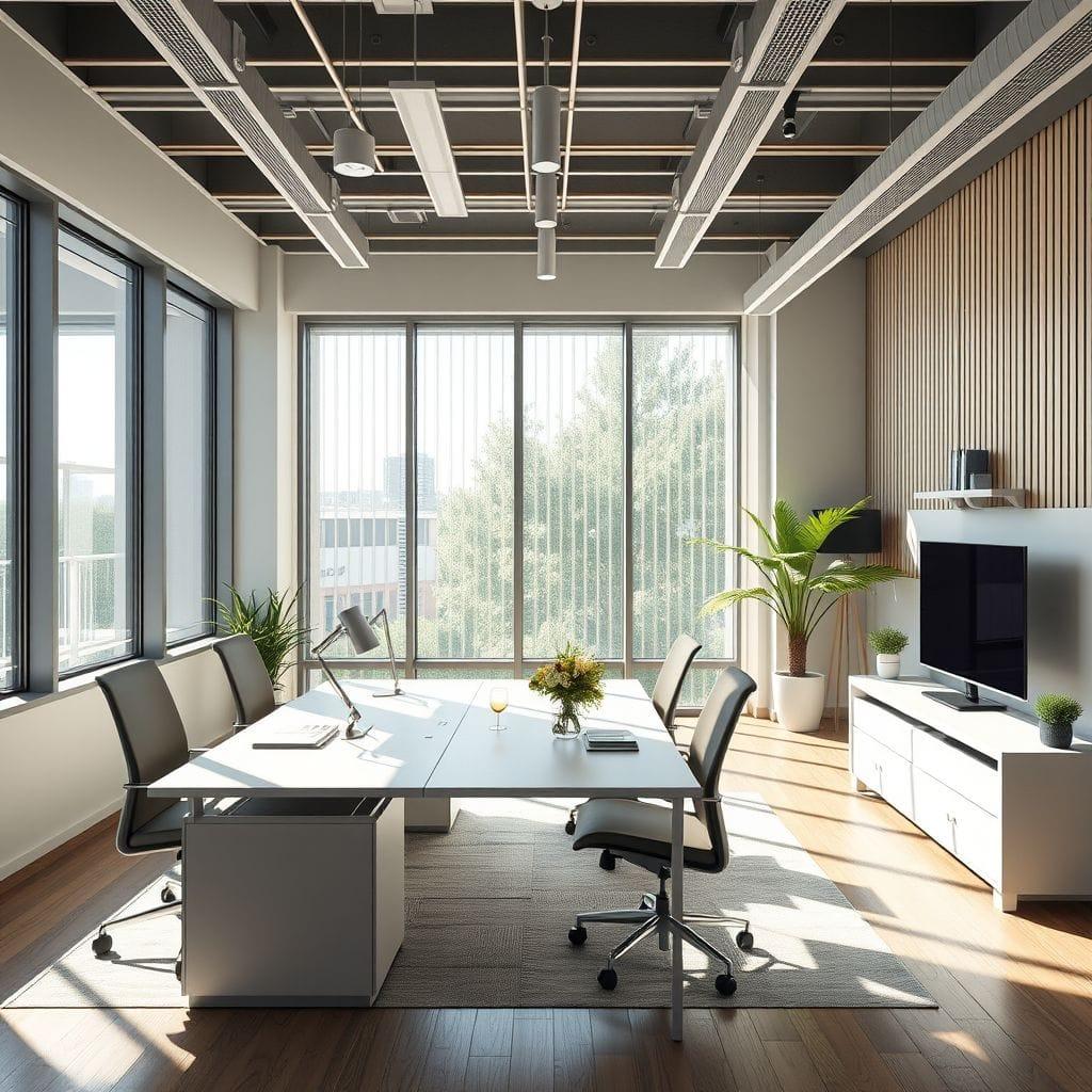 Contemporary office - AI Generated