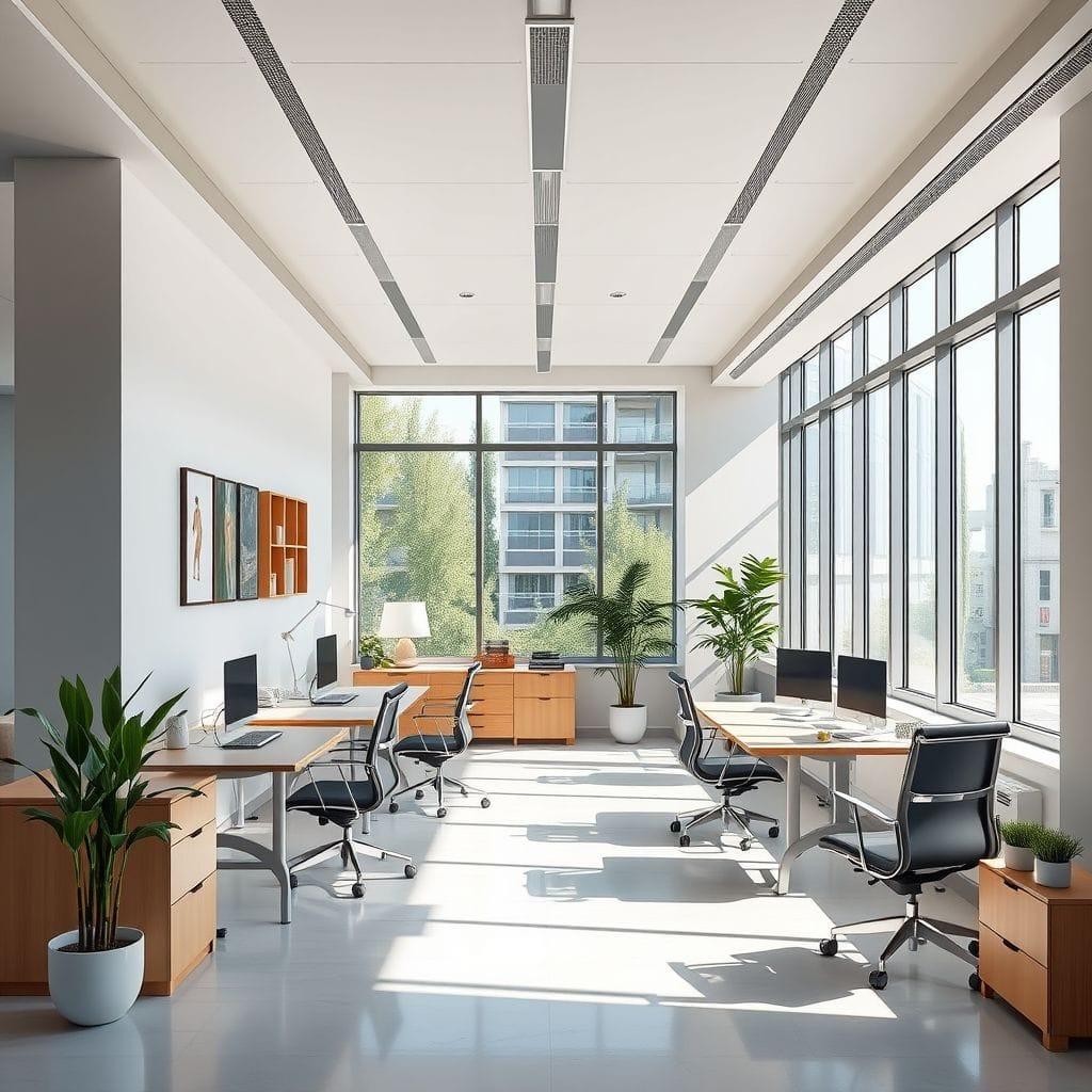 Contemporary office - AI Generated