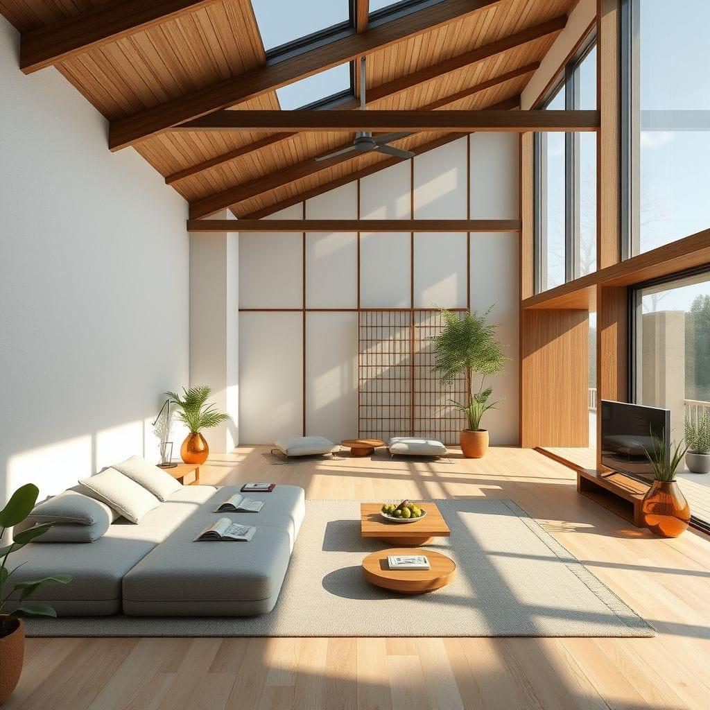 Contemporary onsen - AI Generated