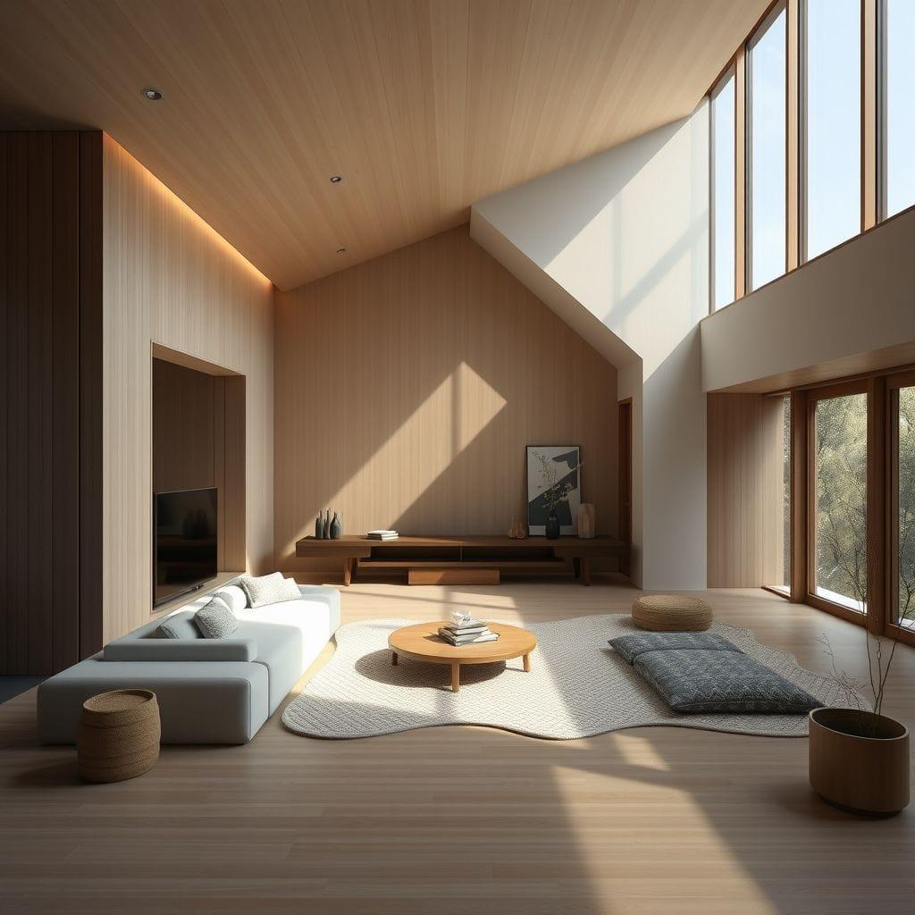 Contemporary onsen - AI Generated