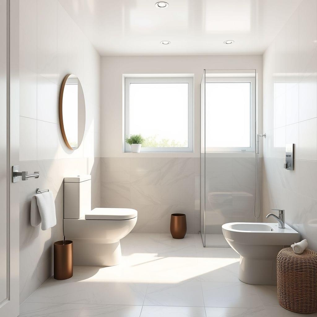 Contemporary toilet - AI Generated