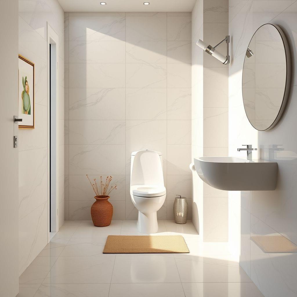 Contemporary toilet - AI Generated