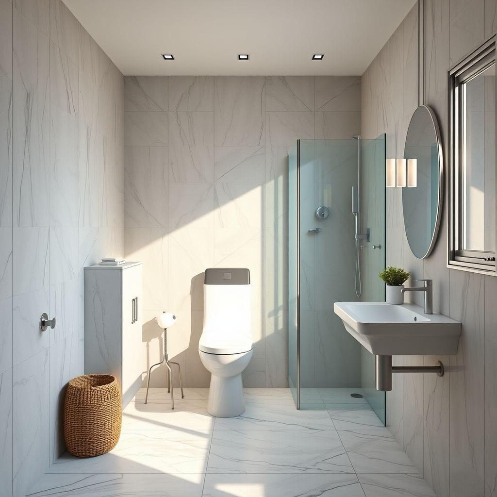Contemporary toilet - AI Generated