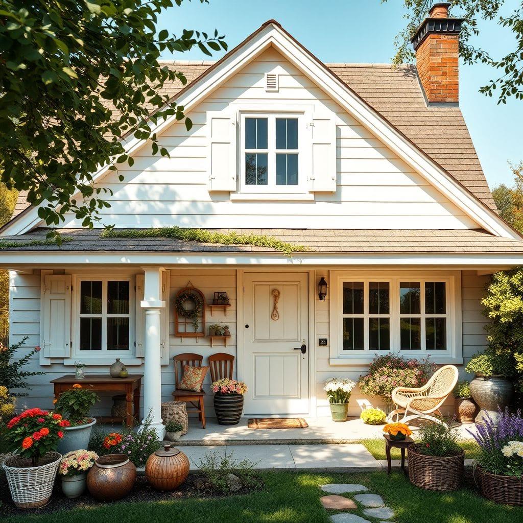 Cottagecore house exterior - AI Generated