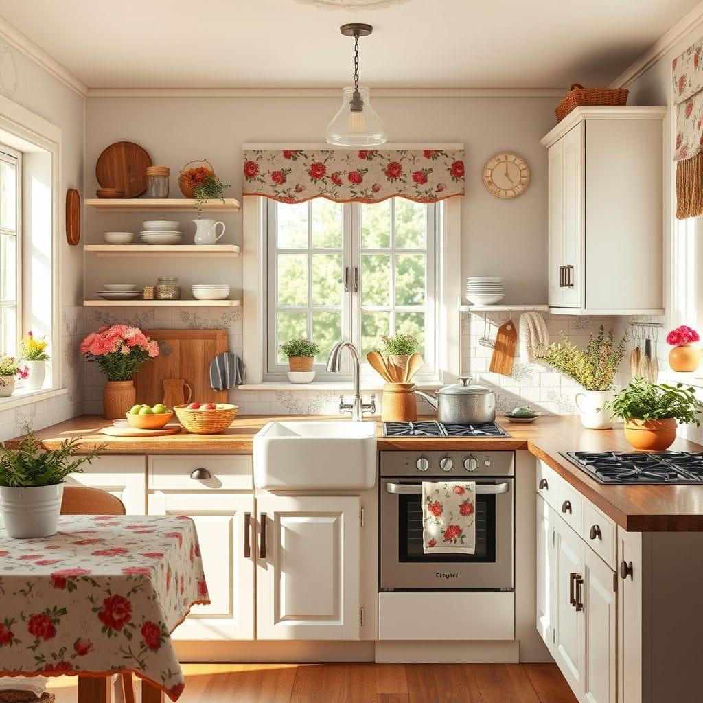Cottagecore kitchen - AI Generated