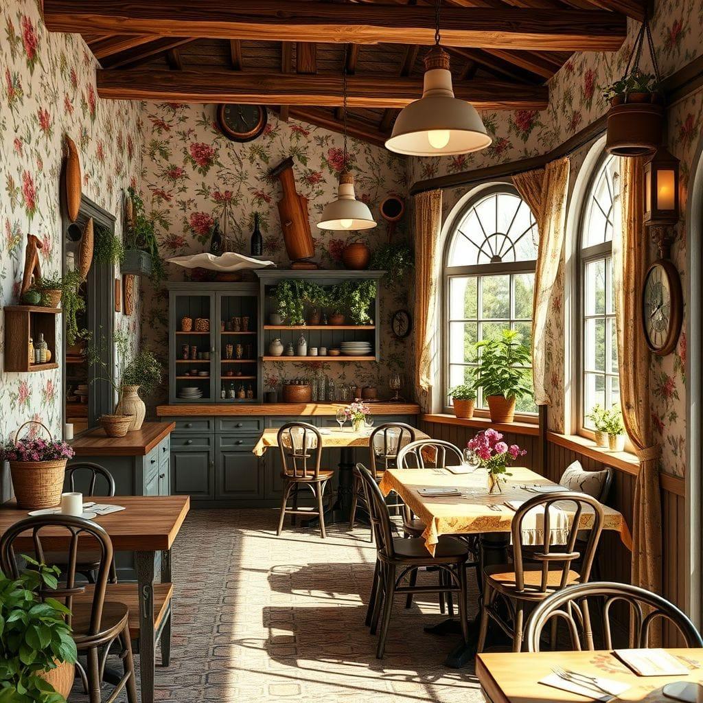 Cottagecore restaurant - AI Generated