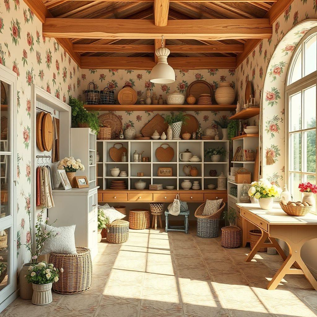 Cottagecore store - AI Generated