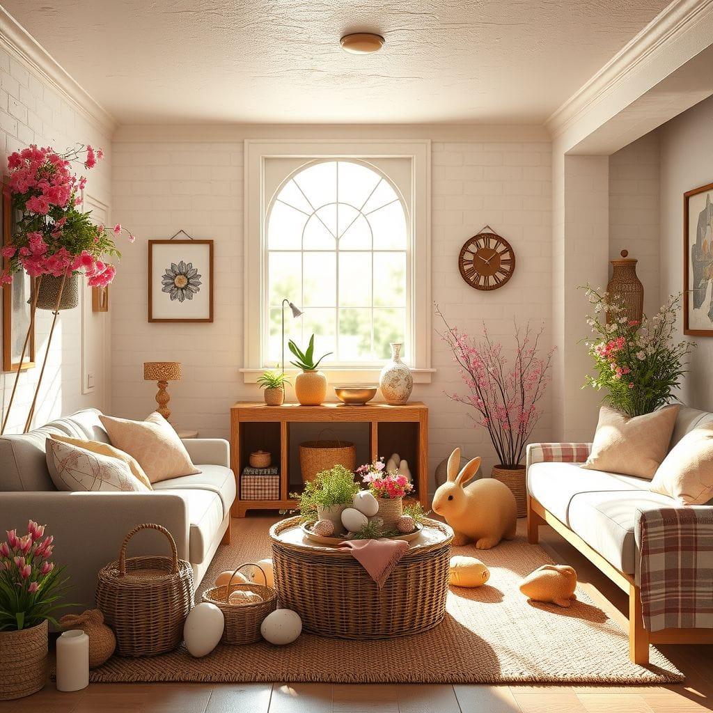 Easter basement - AI Generated