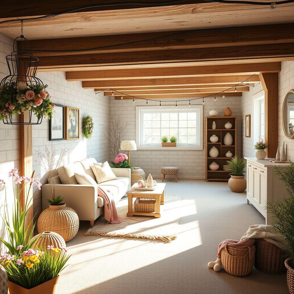 Easter basement - AI Generated