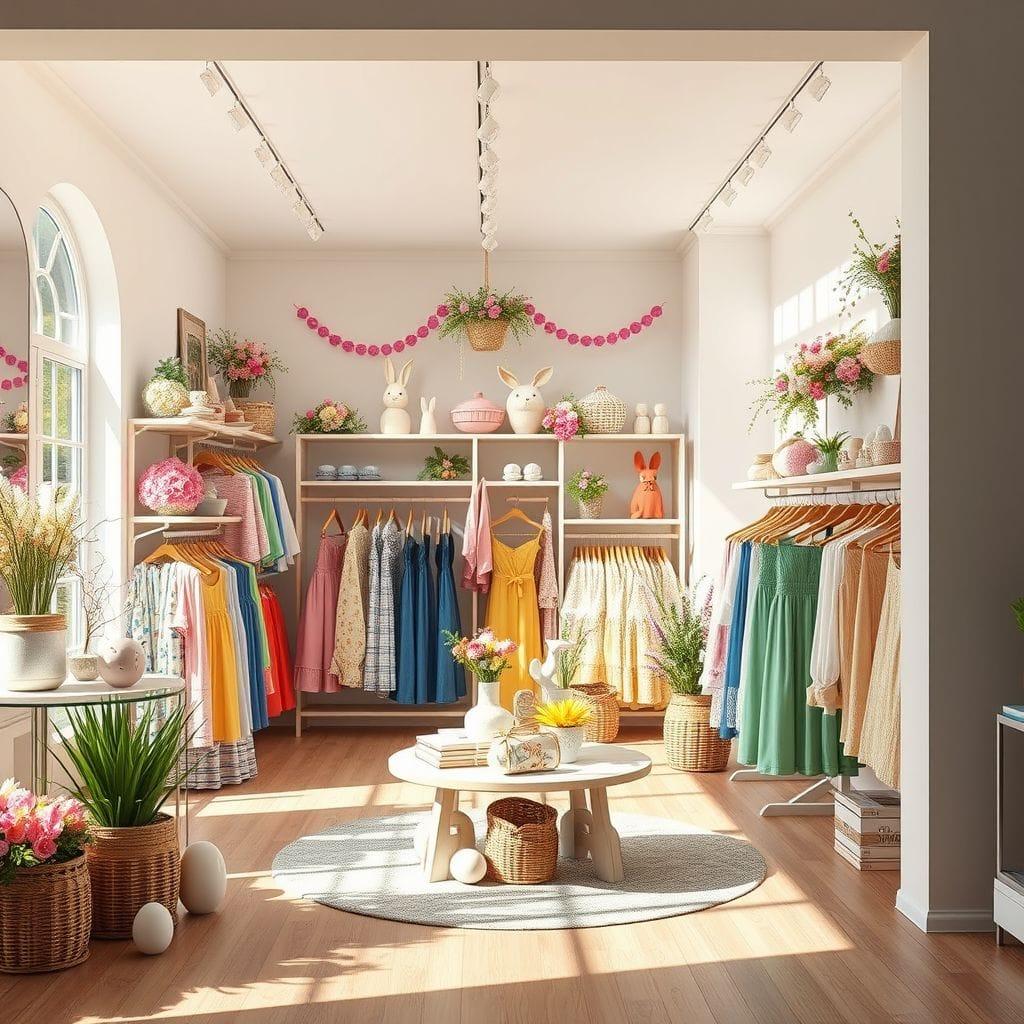 Easter clothing store - AI Generated