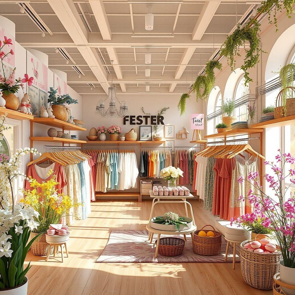 Easter clothing store - AI Generated