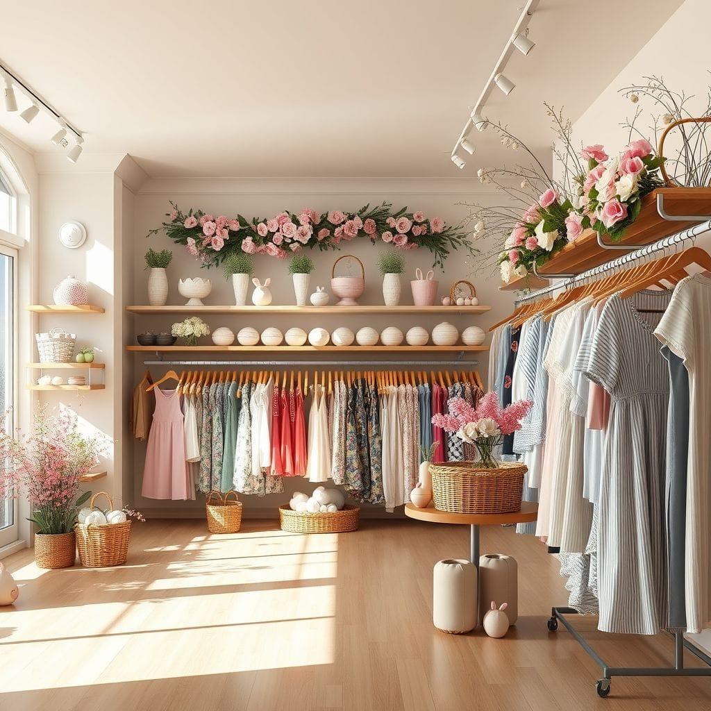 Easter clothing store - AI Generated