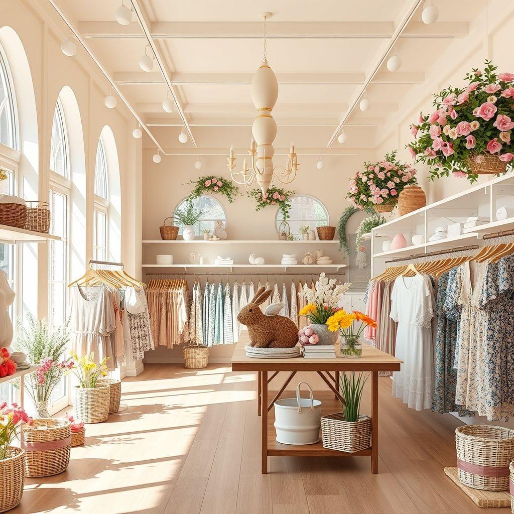 Easter clothing store - AI Generated