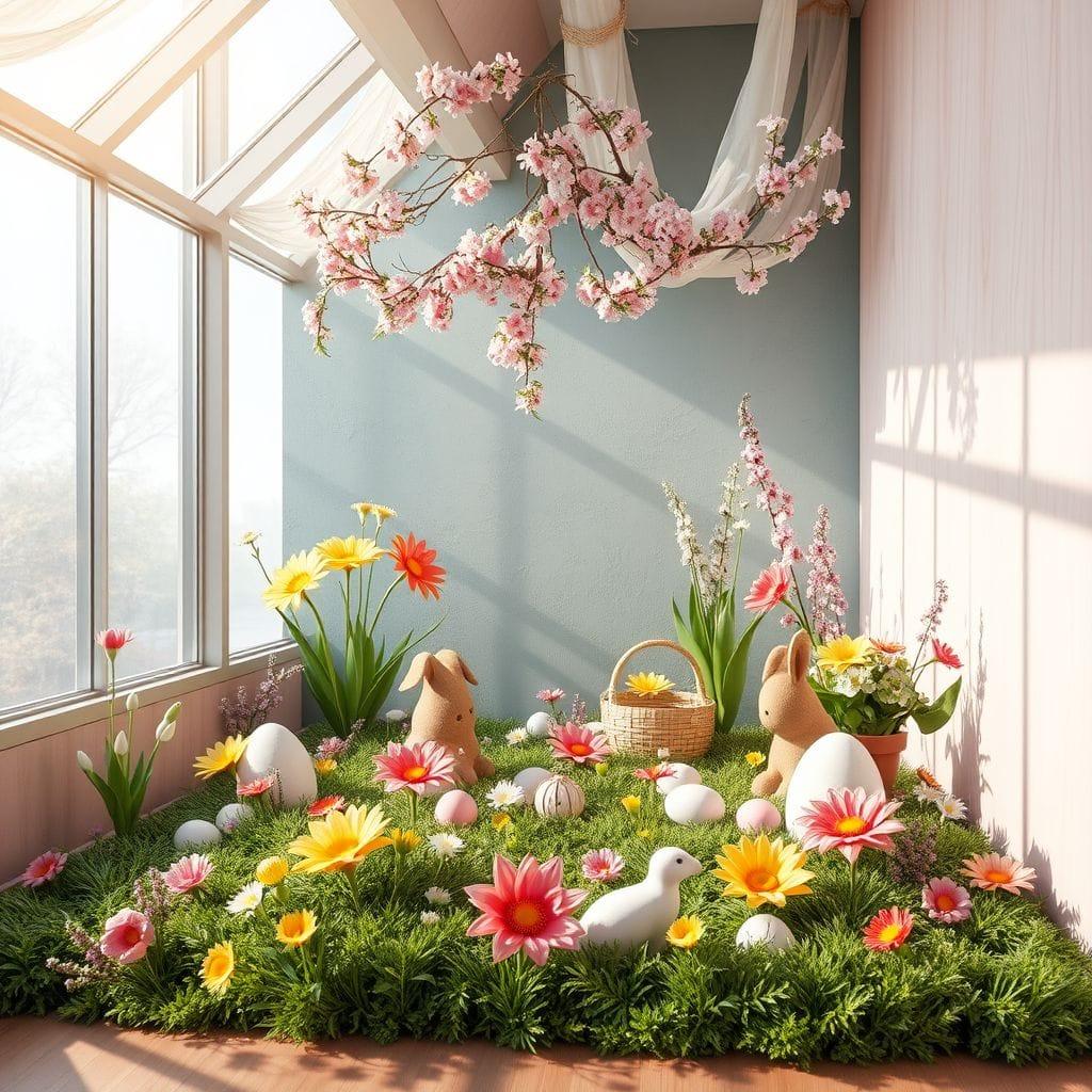 Easter drop zone - AI Generated