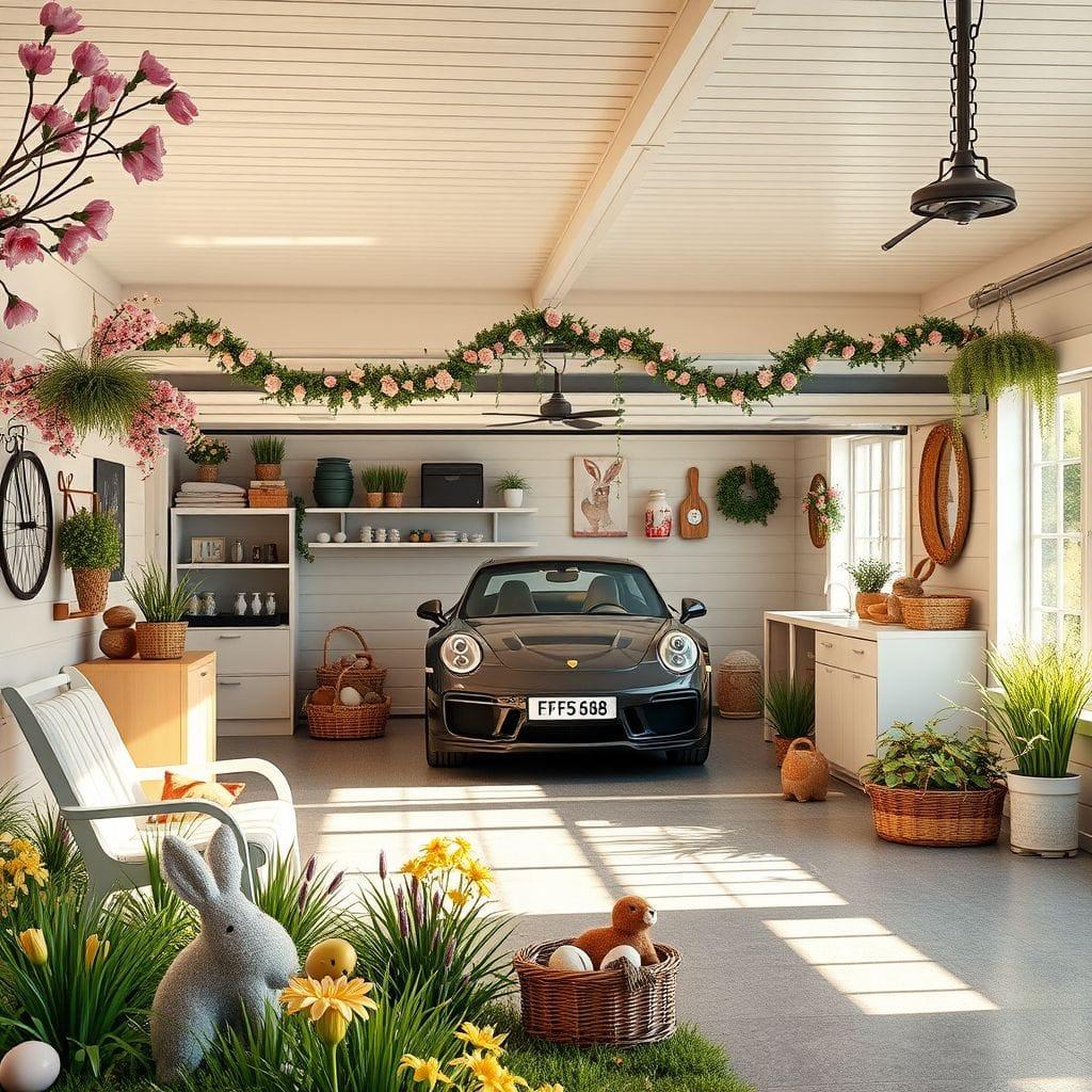 Easter garage - AI Generated