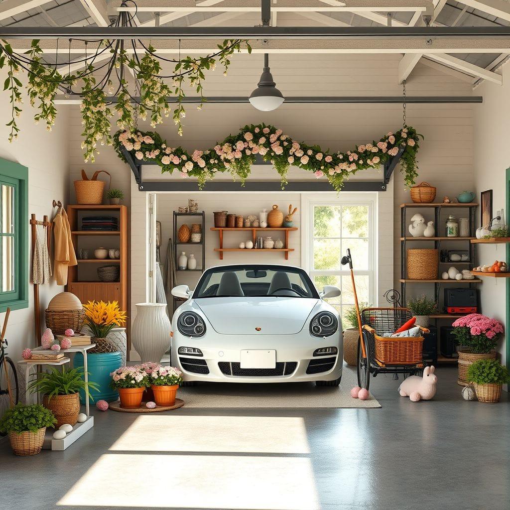Easter garage - AI Generated