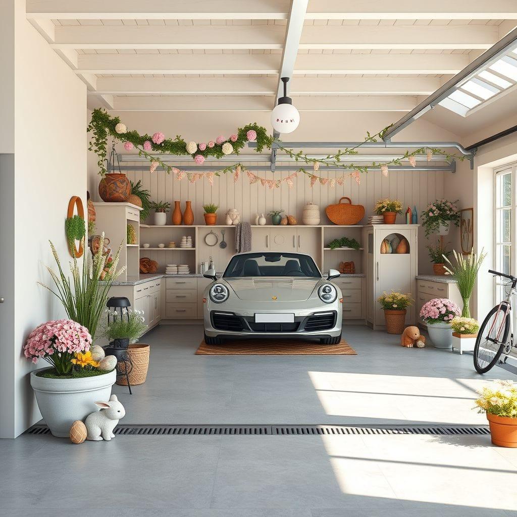 Easter garage - AI Generated