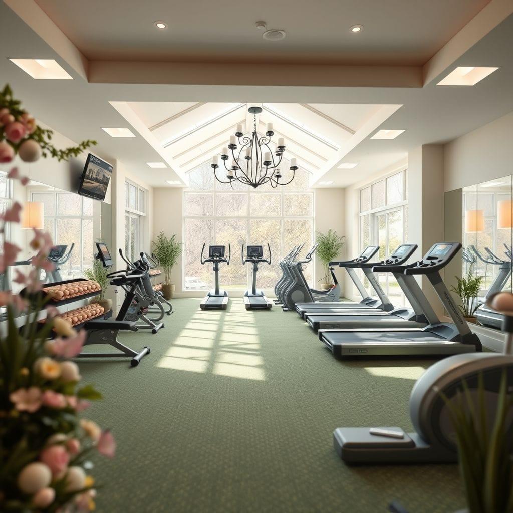 Easter gym - AI Generated