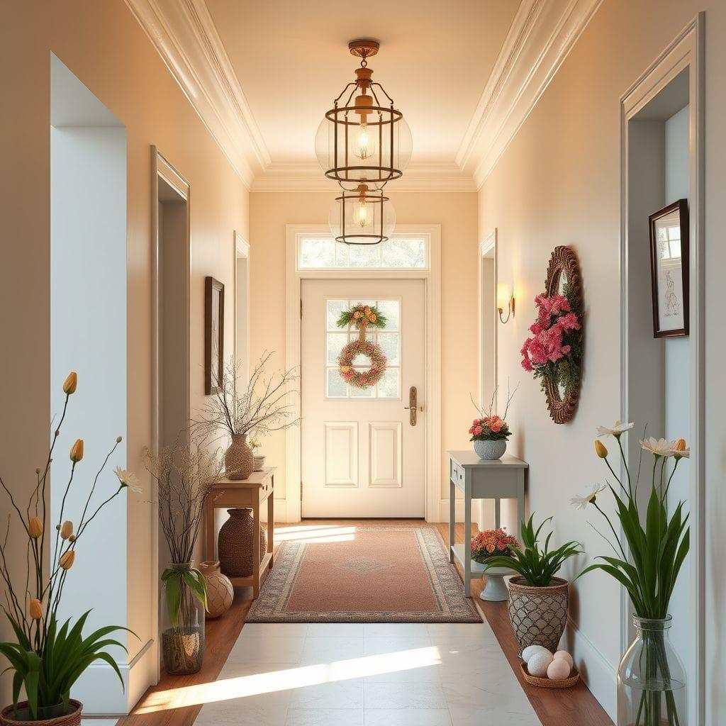 Easter hallway - AI Generated