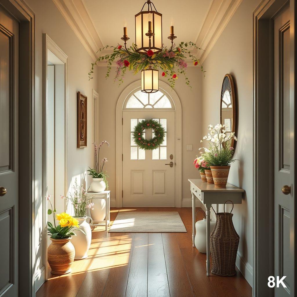 Easter hallway - AI Generated