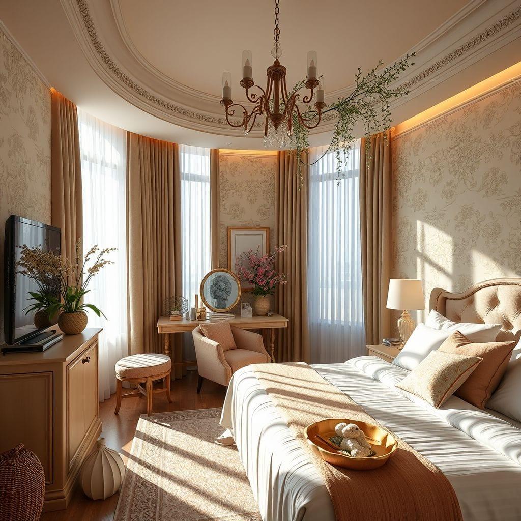 Easter hotel room - AI Generated