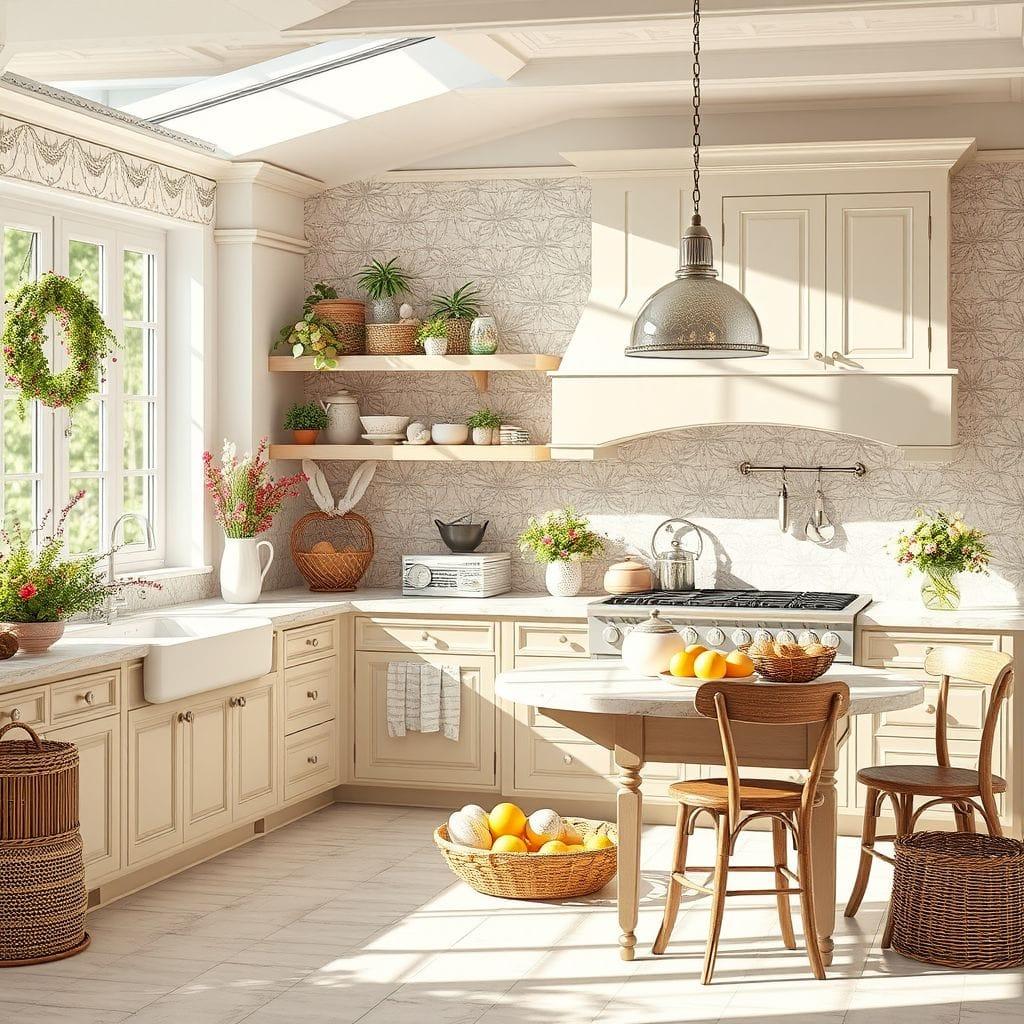 Easter kitchen - AI Generated