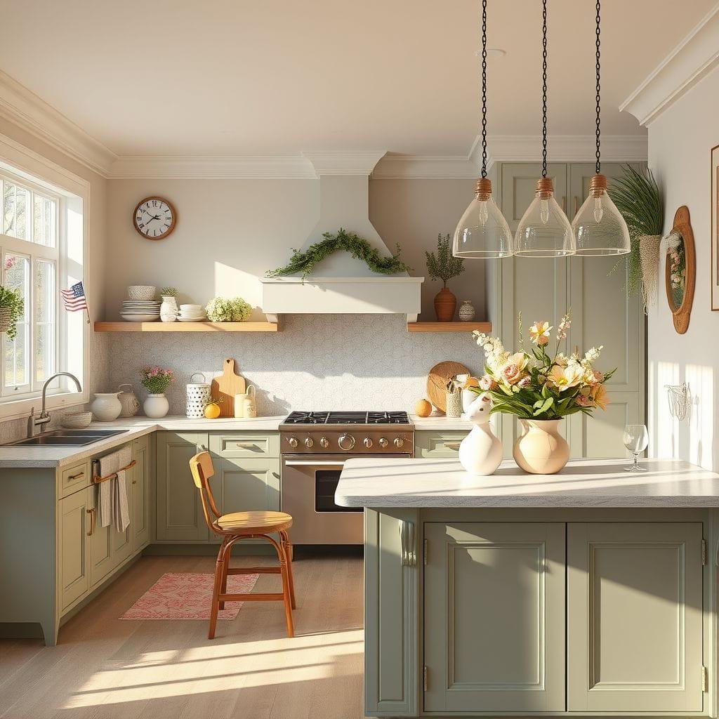 Easter kitchen - AI Generated
