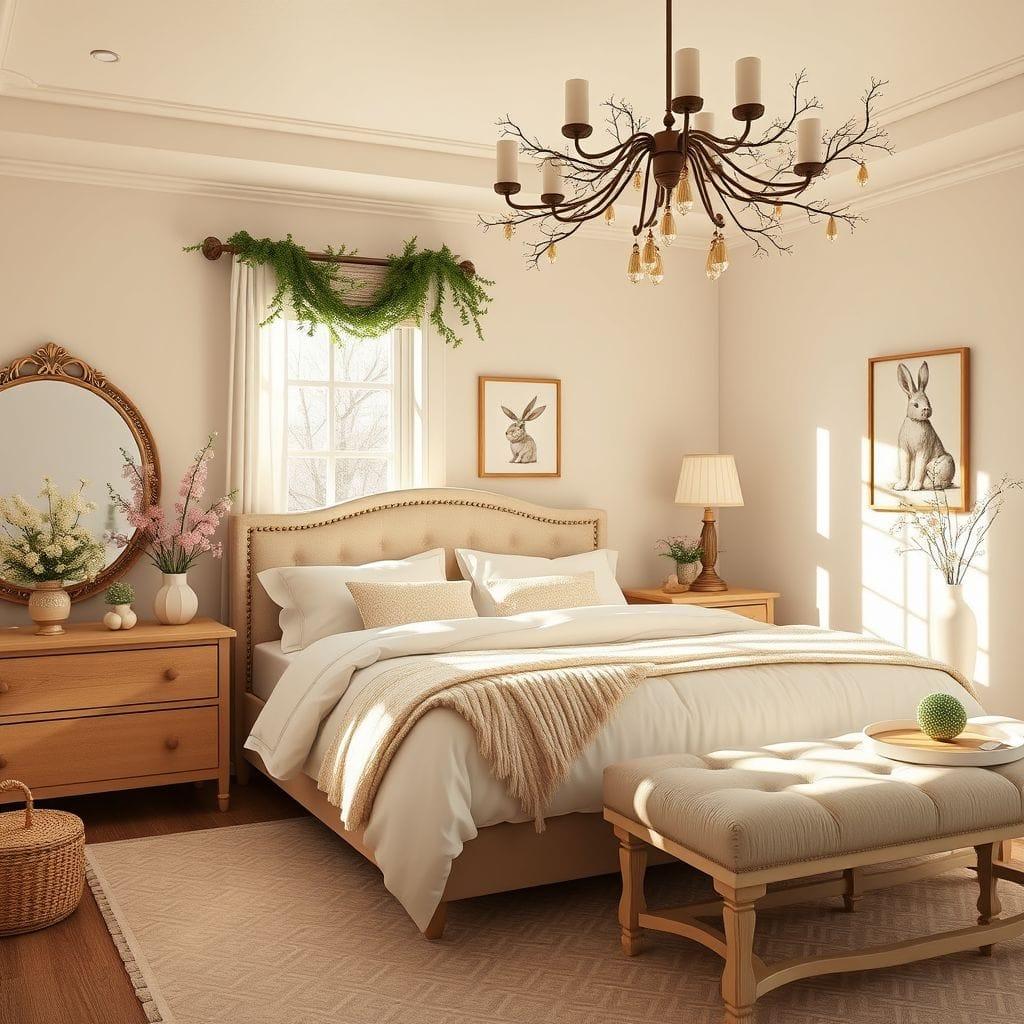 Easter master bedroom - AI Generated