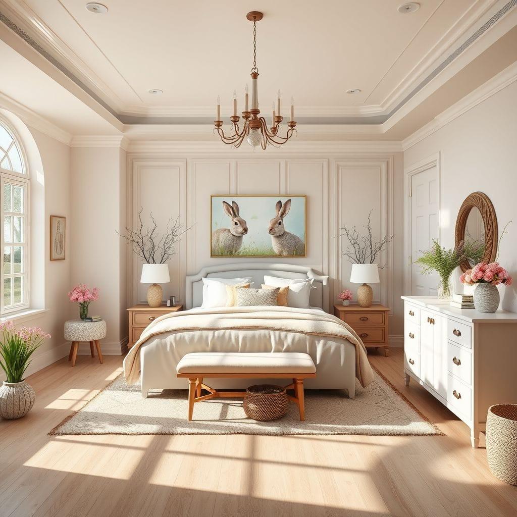 Easter master bedroom - AI Generated
