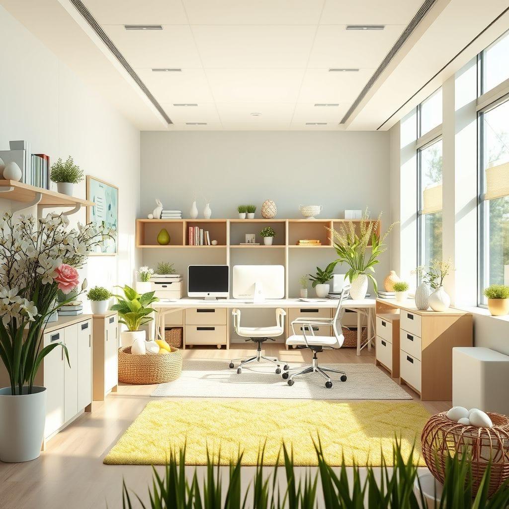 Easter office - AI Generated