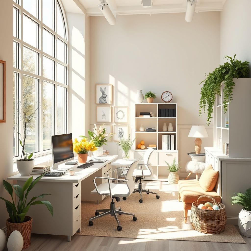 Easter office - AI Generated
