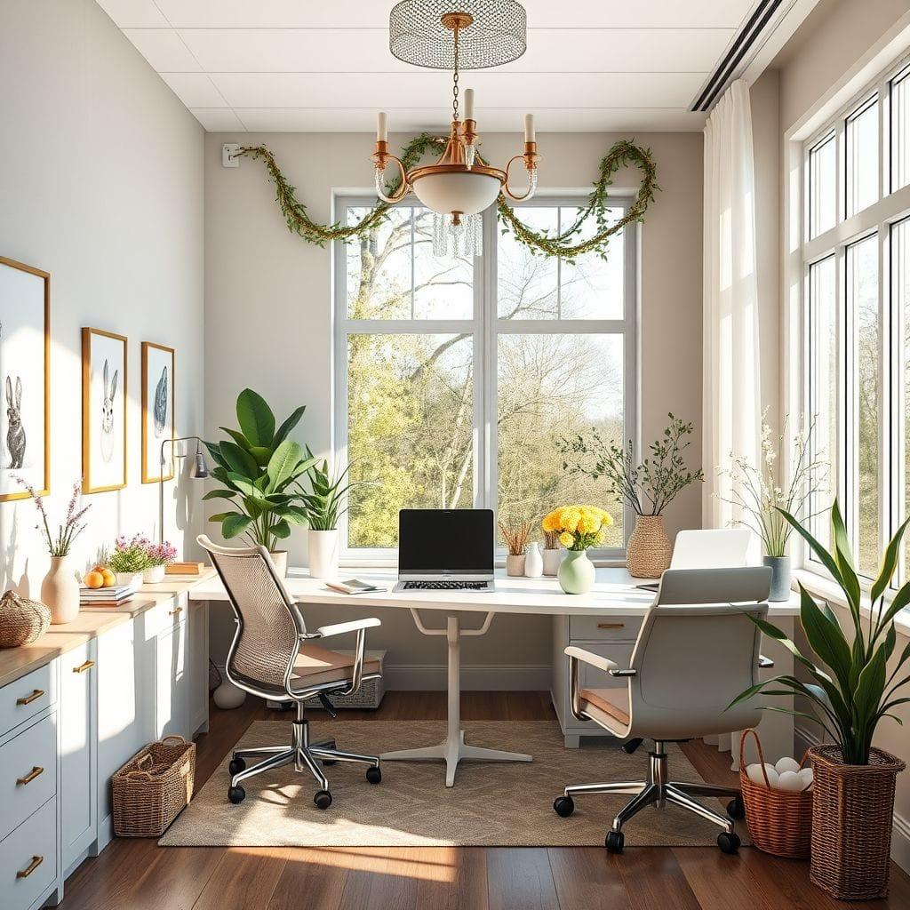 Easter office - AI Generated