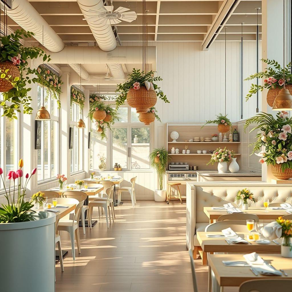 Easter restaurant - AI Generated