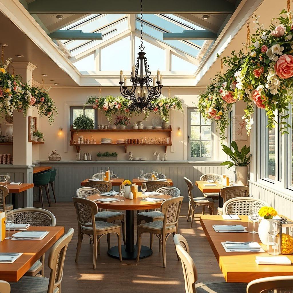 Easter restaurant - AI Generated