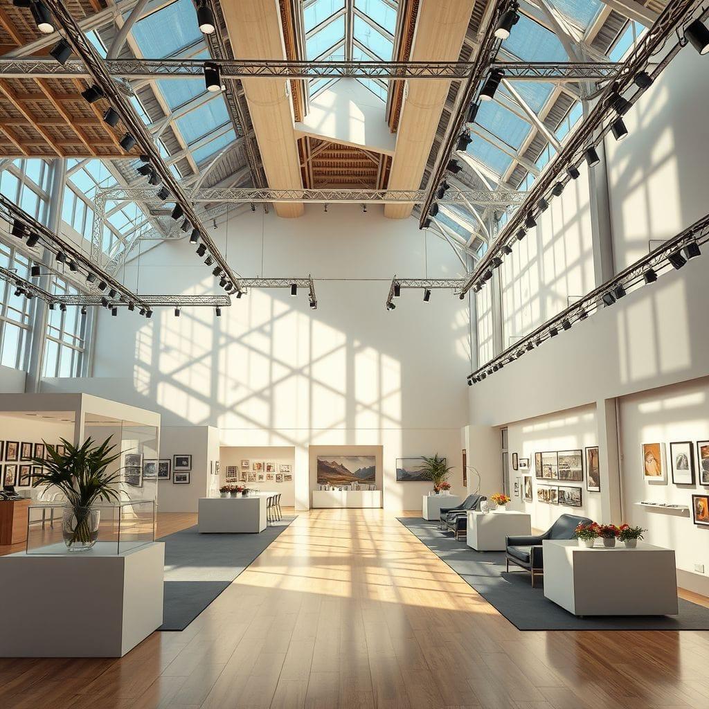  exhibition space - AI Generated