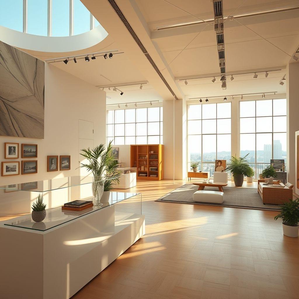  exhibition space - AI Generated