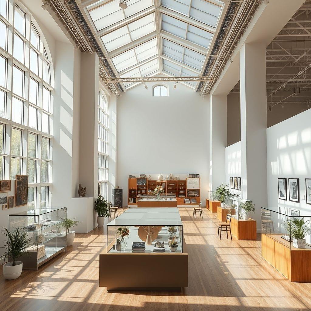  exhibition space - AI Generated