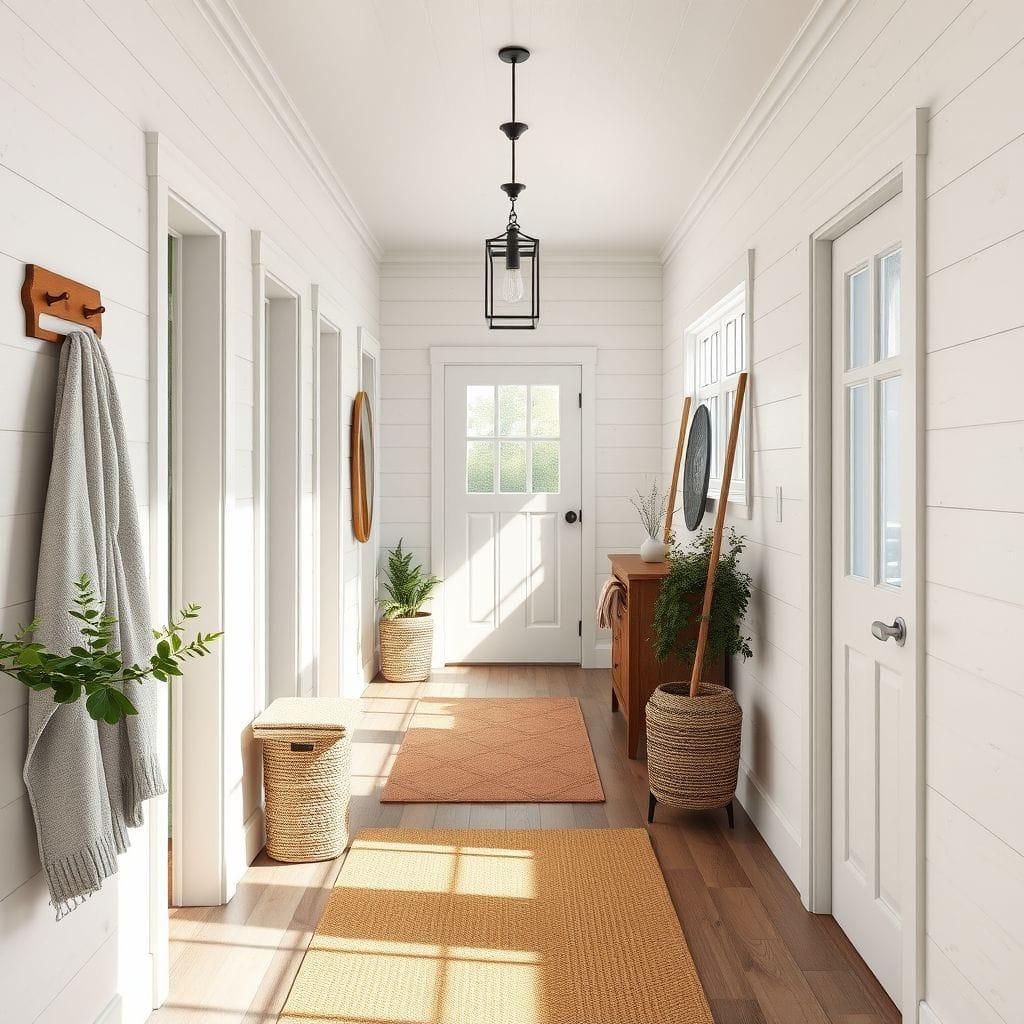 Farmhouse hallway - AI Generated