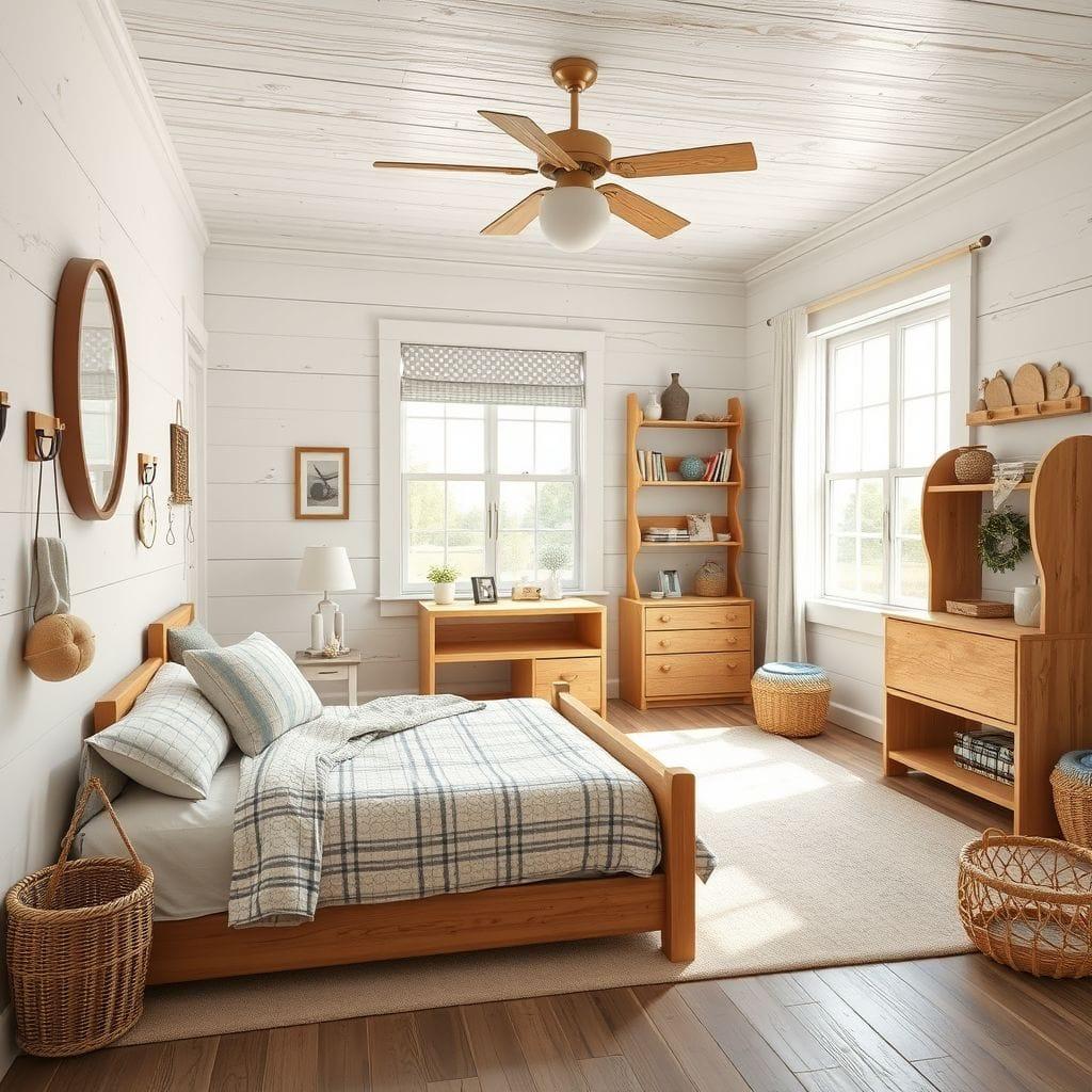 Farmhouse kids room - AI Generated